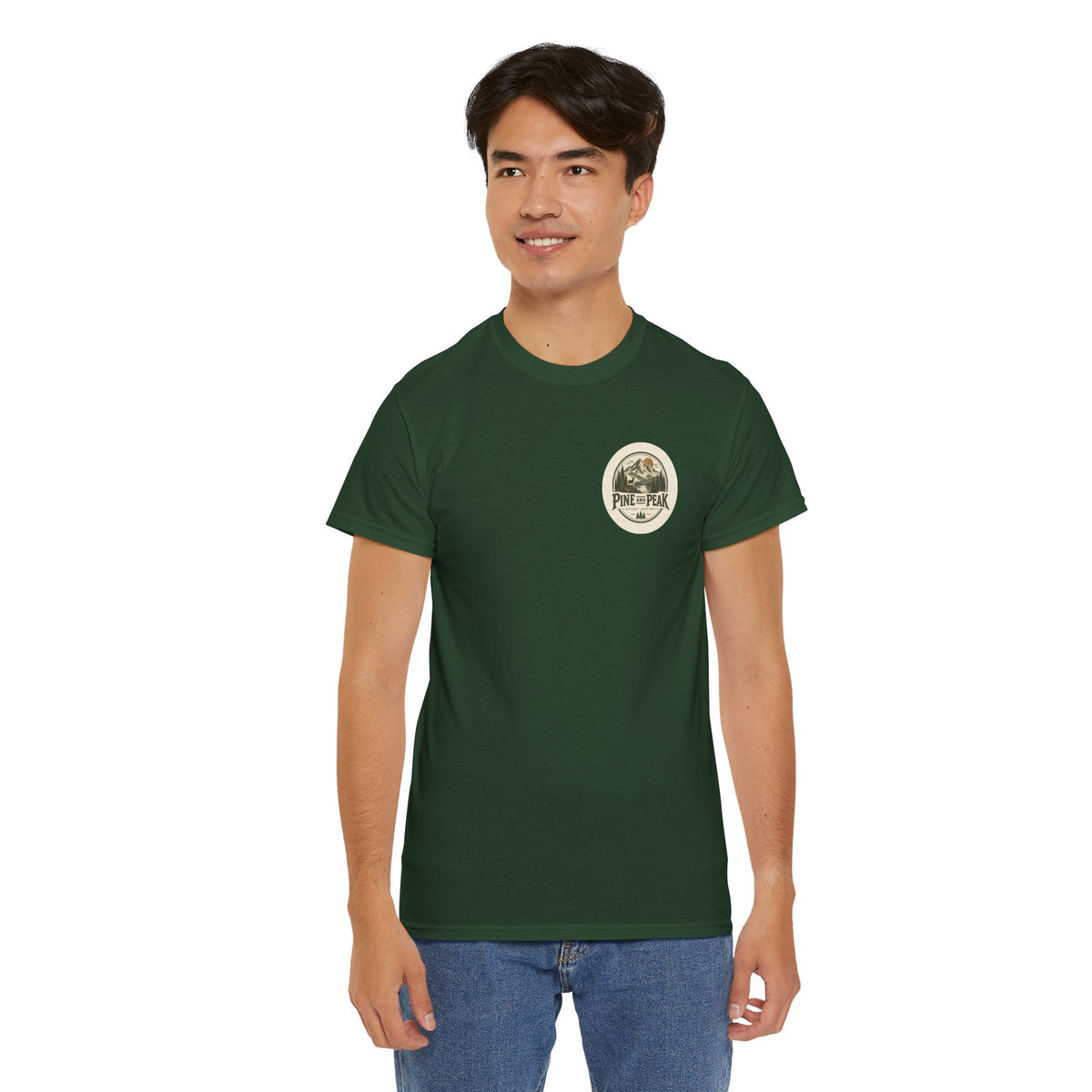 Pine & Peak “Find Your Wild” Vintage Outdoor Graphic T-Shirt