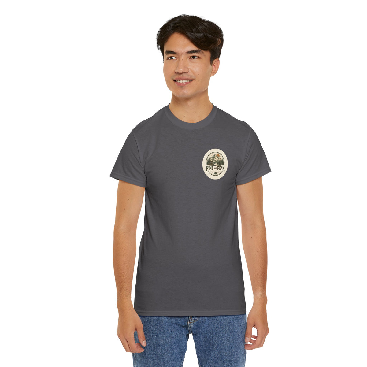 Pine & Peak “Find Your Wild” Vintage Outdoor Graphic T-Shirt